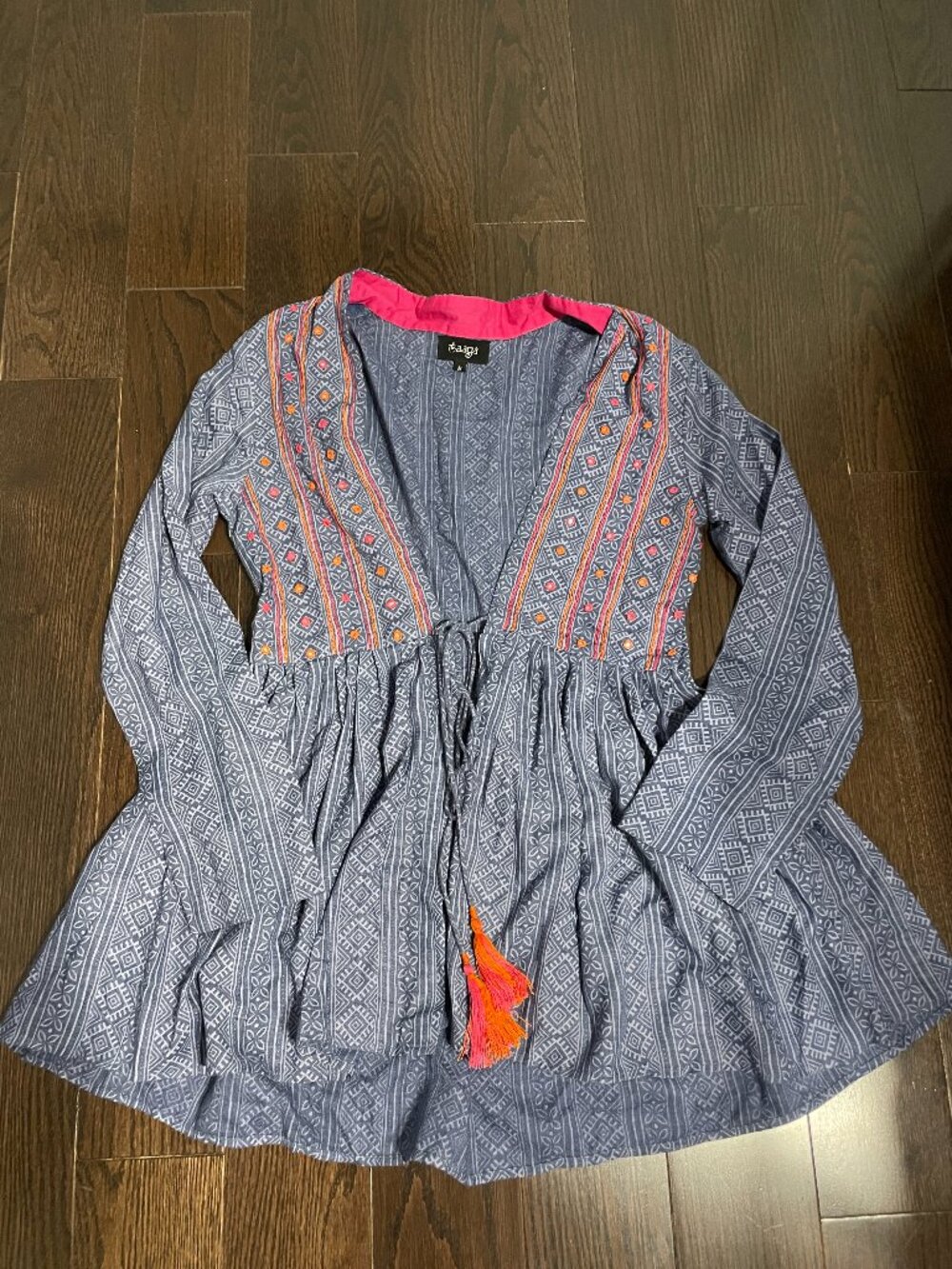 Taaga Boho Embroidered Tunic